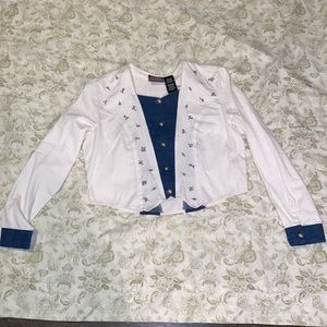 Ozark mountain Jean company, western, medium, blouse